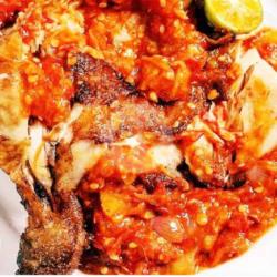 Ayam Penyet Sambel Merah