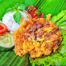 Ati Ampela Bumbu Rempah Gulung Telur (sambel Teri)