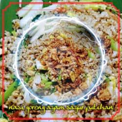 Nasi Goreng Putihan Krengseng Ayam   Sayuran