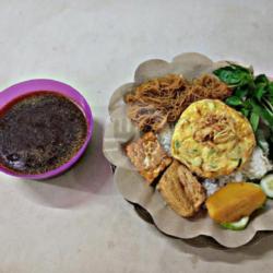 Nasi Ulam Komplit