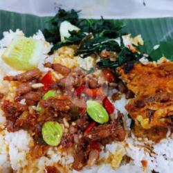 Nasi Pete Sambel Balado