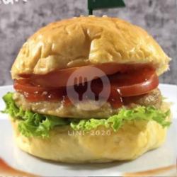 Burger Ayam Patties   Telor