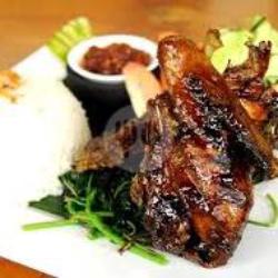 Nasi Bebek Bakar Khas Bu Muk