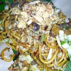 Mie Tek-tek Ati Ampela (kuah/goreng/nyemek)