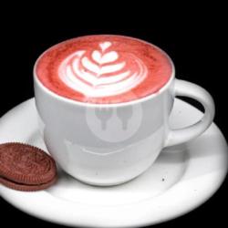 Hot Kopi Latte Red Velvet