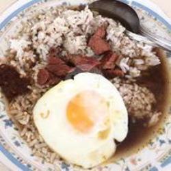 Nasi Rawon   Telur Ceplok