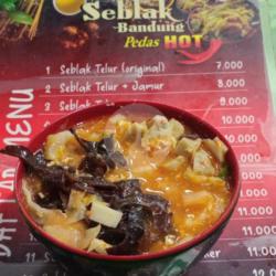 Seblak Telur   Bakso   Jamur