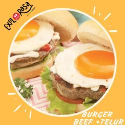 Burger Beef Egg