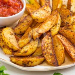 Kentang Goreng Wedges / Potato Wedges