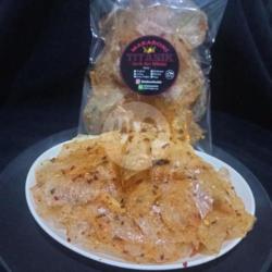 Keripik Kaca Kriuk Gurih Pedas 50 Gram