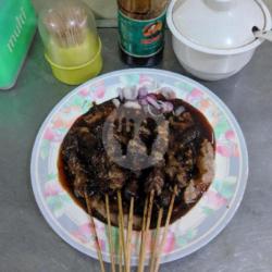 10 Tusuk Sate Kambing (campur Lemak)