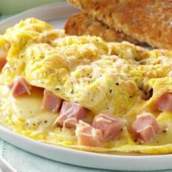 Omelette Vegetarian Ham And Cheese