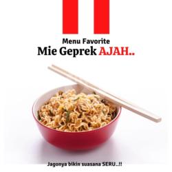 Mie Geprek Aja