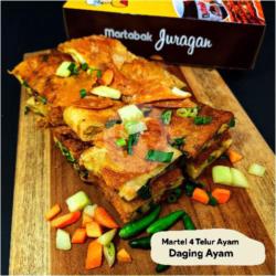 Martabak 4 Telur Ayam Daging Ayam Super