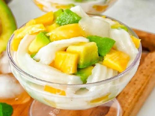 Es Pisang Ijo, Ambulu