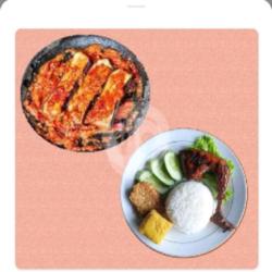 Paket Combo  Ayam Bakar Terong Goreng