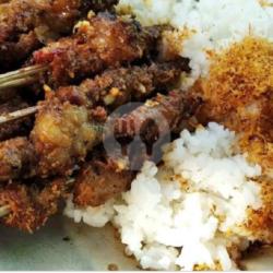 Nasi Sate Sapi Full