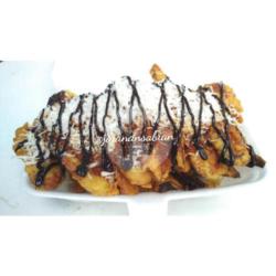 Pisang Crispy Keju Coklat