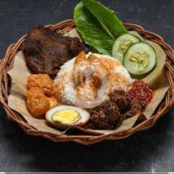 Paket Gudeg Bacem Komplit   Empal Daging Sapi