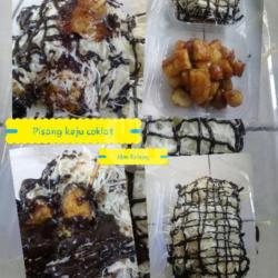 Pisang Coklat Keju Non Krispy