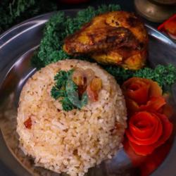 Nasi Mandhi Ayam Lokal