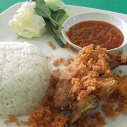 Ayam Jawa Goreng Kremes   Nasi