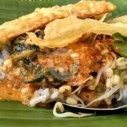 Nasi Pecel Tempe Mendoan