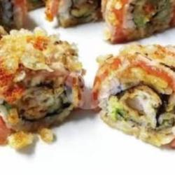 Salmon Tempura Japanese Roll