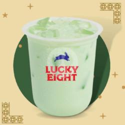 Iced Coconut Pandan Fresh Milk