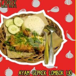 Ayam Geprek Cabai Ijo