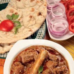 Butter Naan (4ps)   Mutton Curry