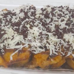 Pisang Goreng Susu Mesis Keju