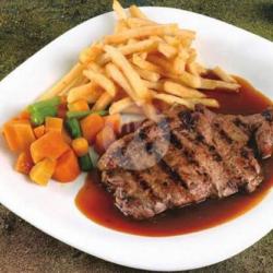 Promo Maret New!!! Wibowo Beef Sirloin Steak Xl Free Extra Fries