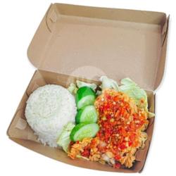 Nasi Ayam Geprek Ekstra