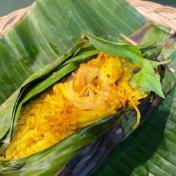 Nasi Kuning Bakar Ayam