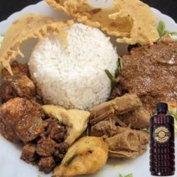 Nasi Pecel Pepes Ikan Laut   Teh Botol 500ml