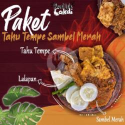 Tahu Tempe Sambel Merah