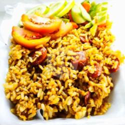 Nasi Goreng Abs(ayam Baso Sosis)