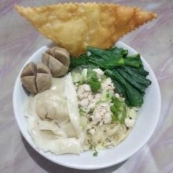 Mie Ayam Asin Komplit