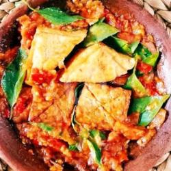 Tahu Tempe Penyet Sambal Kemangi