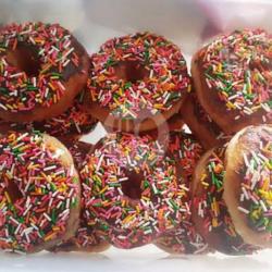 Donat Toping Meses Warna