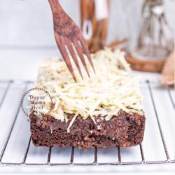 Choco Cheese Brownies 10x10cm (fudgy Panggang)