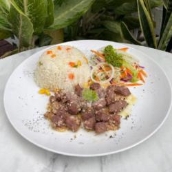 Saikoro Beef Butter Rice