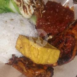 Ayam Bakar Ekonomis   Nasi