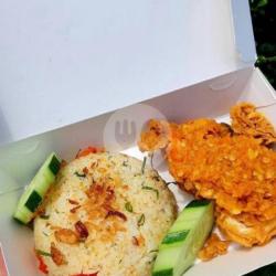 Nasi Samin Ayam Geprek Crispy Tejelit