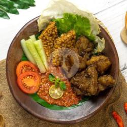 Otot Penyet Komplit ( Nasi)