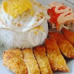 Chicken Katsu   Telor Ceplok