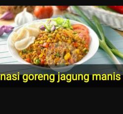 Nasi Goreng Jagung Manis Keju