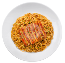 Oriental Chicken Spaghetti