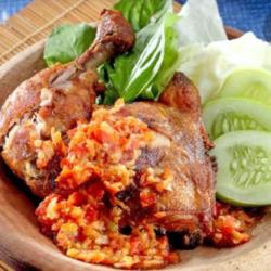 Ayam Goreng Paha Geprek